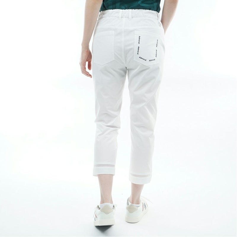 アドミラル ゴルフ Admiral GOLF レレディース ドライメッシュ 7分丈パンツ ADLA621 ホワイト