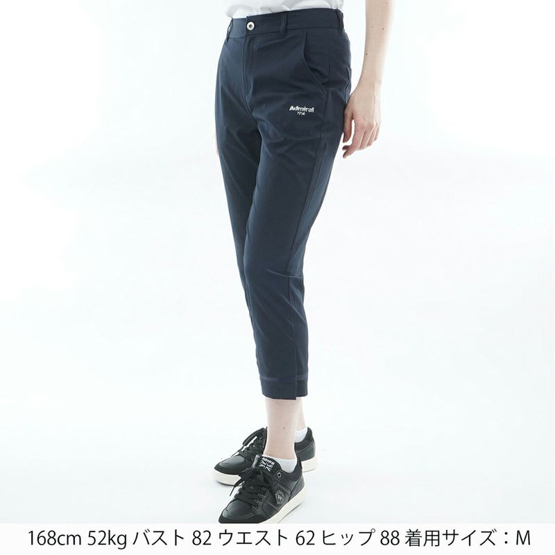 アドミラル ゴルフ Admiral GOLF レレディース ドライメッシュ 7分丈パンツ ADLA621 ブラック