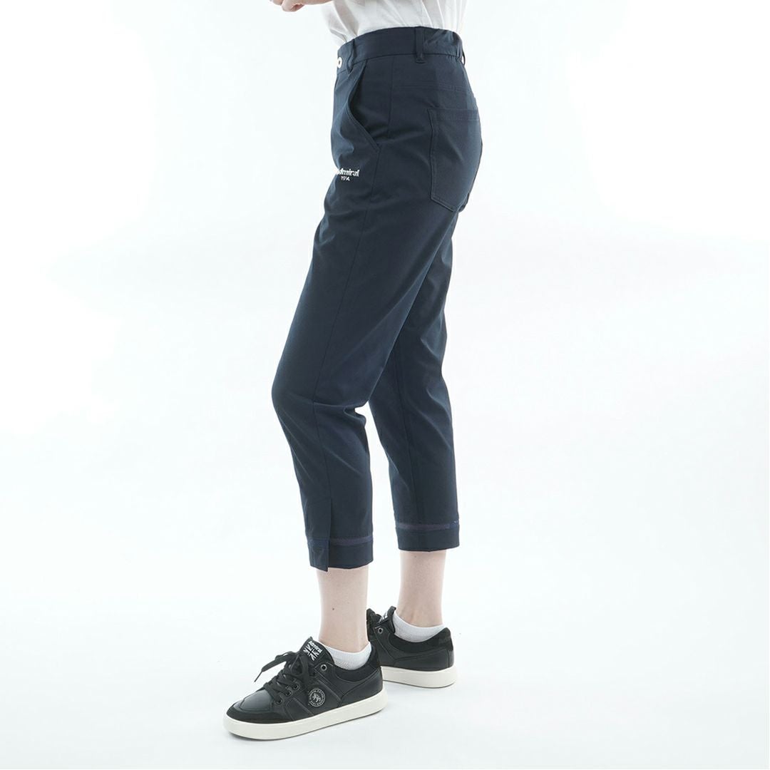 アドミラル ゴルフ Admiral GOLF レレディース ドライメッシュ 7分丈パンツ ADLA621 ブラック