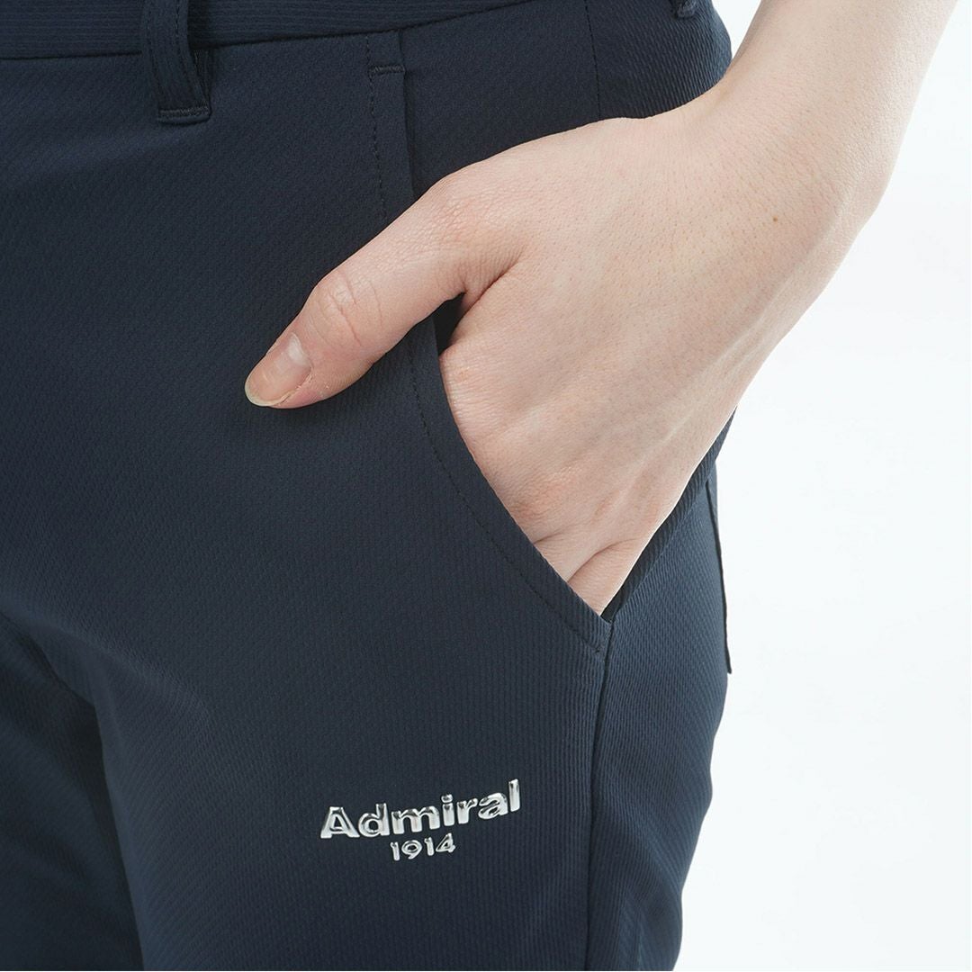 アドミラル ゴルフ Admiral GOLF レレディース ドライメッシュ 7分丈パンツ ADLA621 ブラック