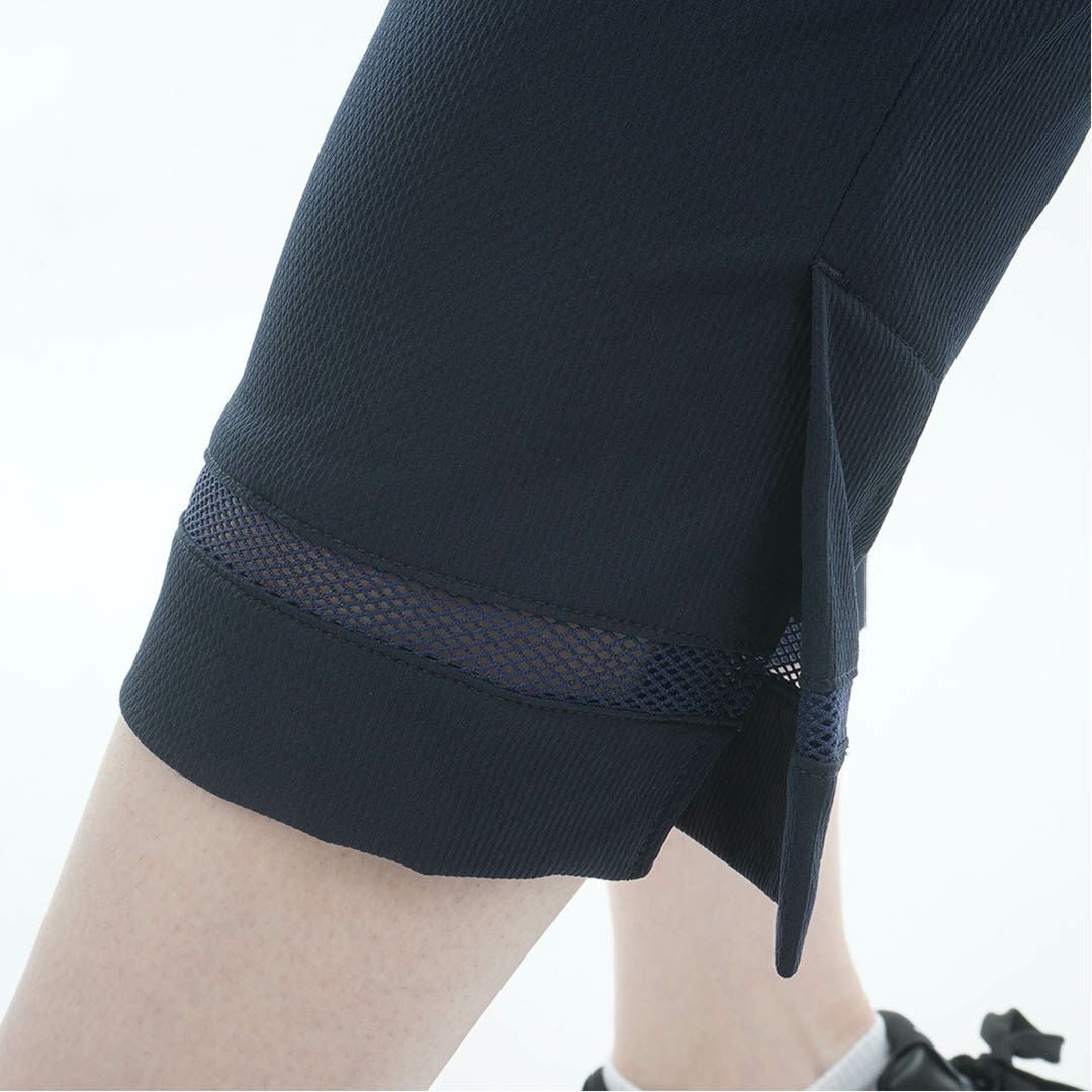 アドミラル ゴルフ Admiral GOLF レレディース ドライメッシュ 7分丈パンツ ADLA621 ブラック
