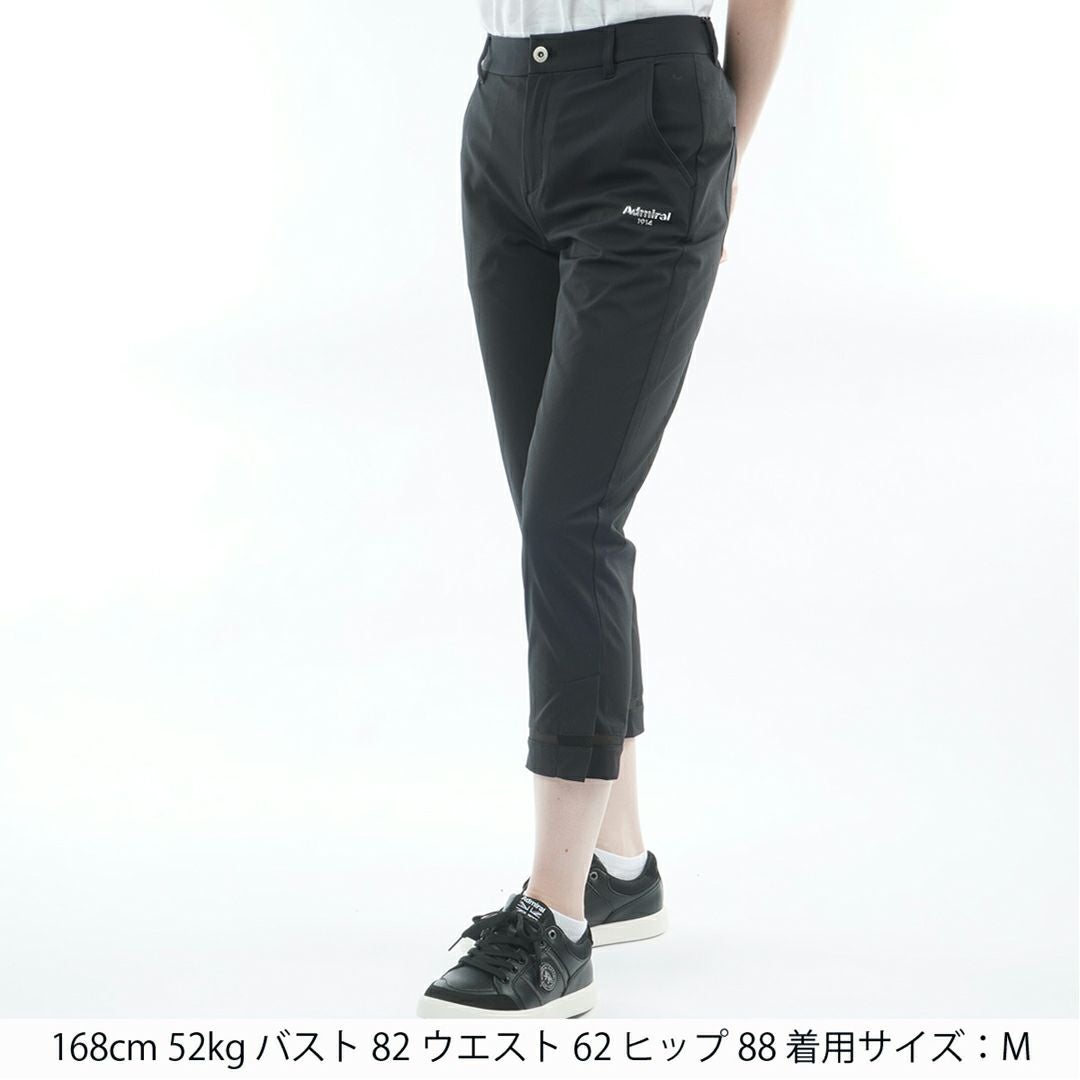アドミラル ゴルフ Admiral GOLF レレディース ドライメッシュ 7分丈パンツ ADLA621 ネイビー