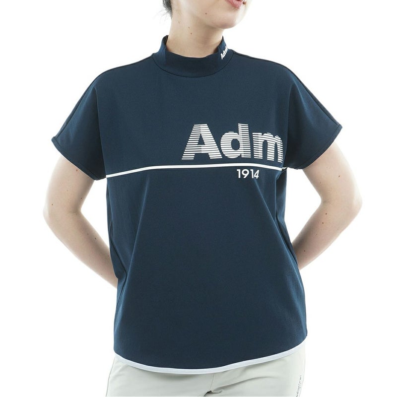 アドミラルゴルフ Admiral GOLF レディース ドライカノコ モックネックシャツ ADLA622 ネイビー