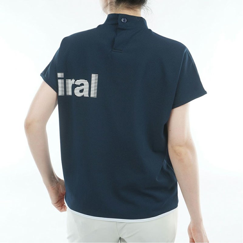 アドミラルゴルフ Admiral GOLF レディース ドライカノコ モックネックシャツ ADLA622 ネイビー