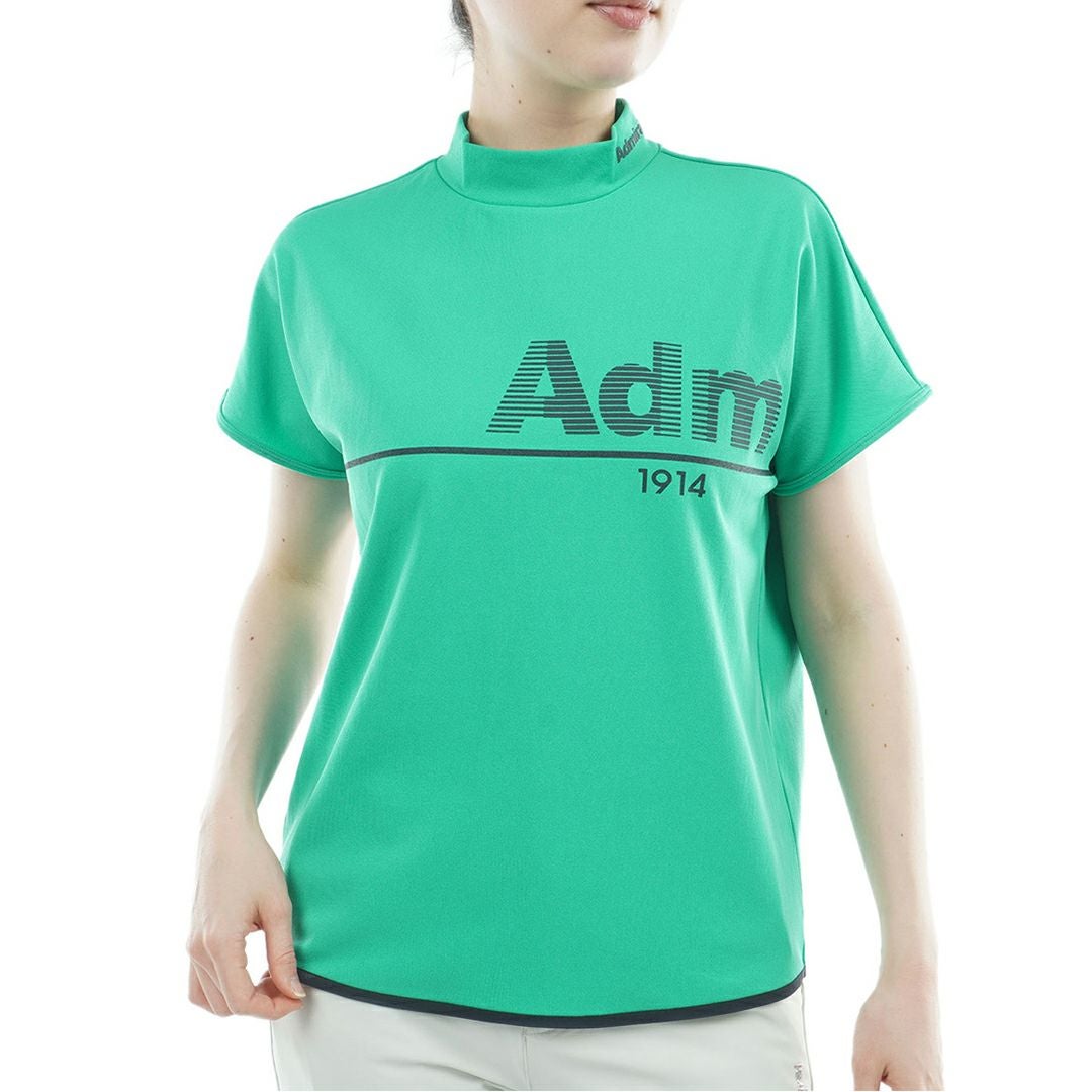 アドミラルゴルフ Admiral GOLF レディース ドライカノコ モックネックシャツ ADLA622 グリーン