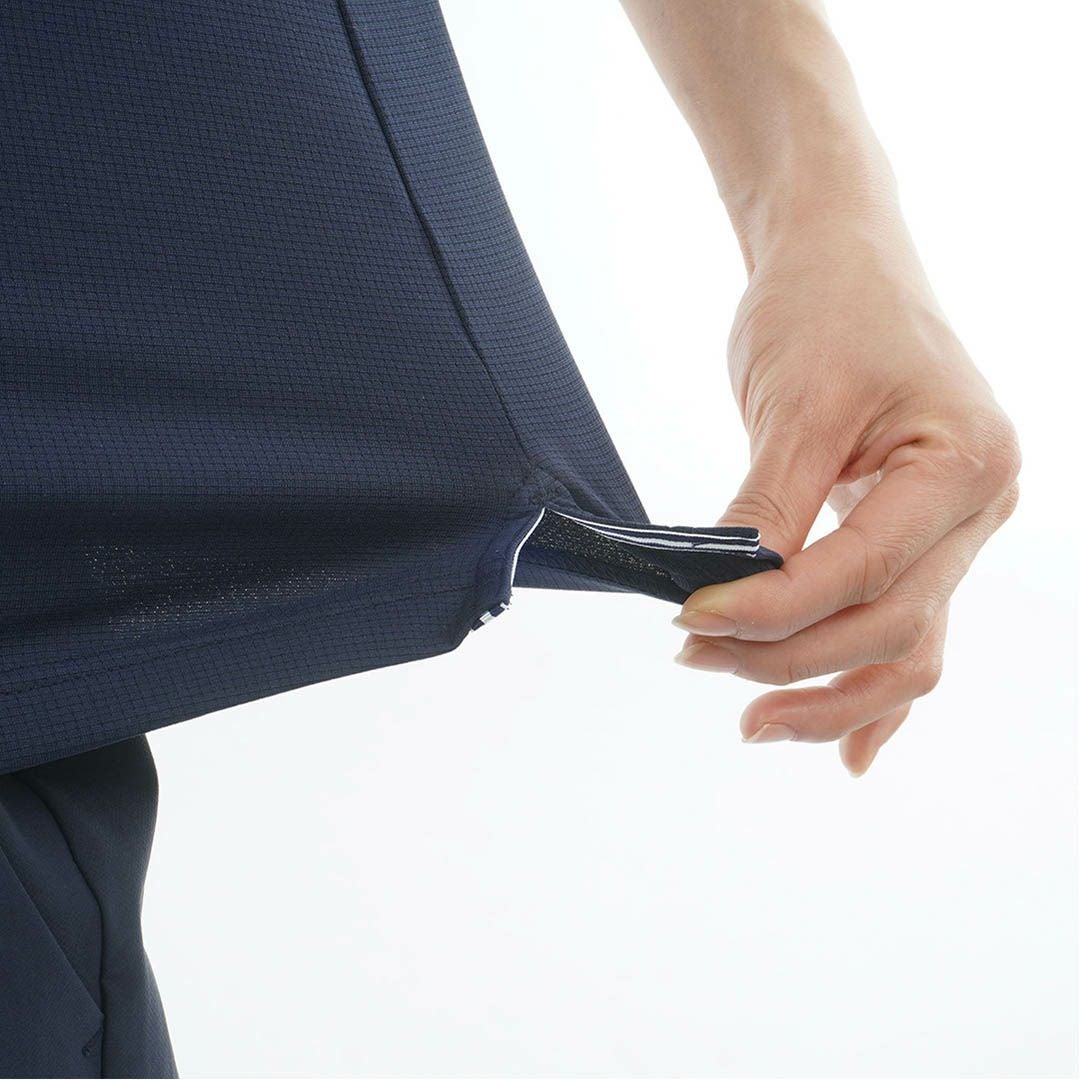 アドミラルゴルフ Admiral GOLF レディース カラタッチプラス ツートンカラーシャツ ADLA623 ホワイト