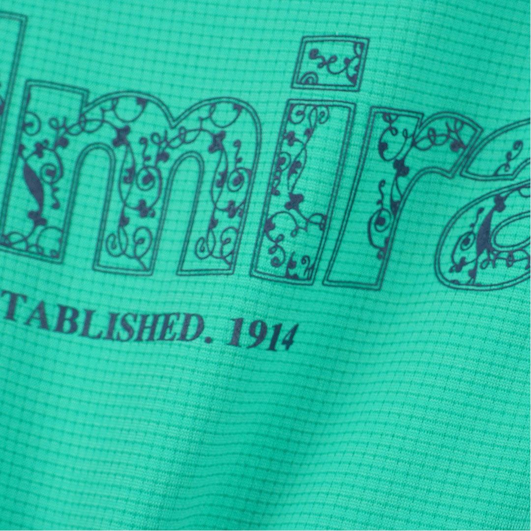 アドミラルゴルフ Admiral GOLF レディース カラタッチプラス リーフロゴモックネックシャツ ADLA624 グリーン