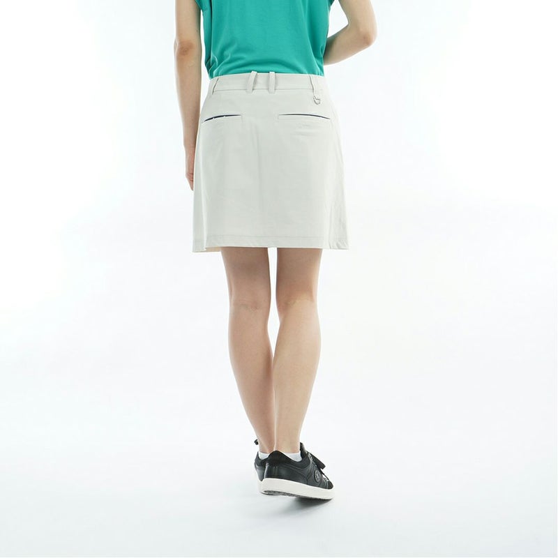 アドミラルゴルフ Admiral GOLF レディース 冷感ナイロン デザインポケットスカート ADLA625 アイボリー