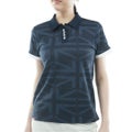アドミラル ゴルフ Admiral GOLF レディース UJジャカード ポロシャツ ADLA628 ネイビー