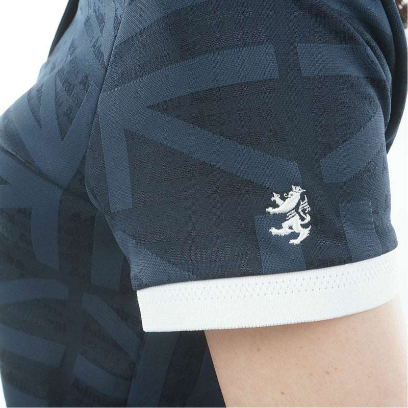 アドミラル ゴルフ Admiral GOLF レディース UJジャカード ポロシャツ ADLA628 ネイビー