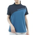 アドミラルゴルフ Admiral GOLF レディース 汗染み防止 リラックス モックネックシャツ ADLA629 ディープブルー