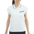 アドミラルゴルフ Admiral GOLF レディース カラタッチプラス フレンチスリーブポロシャツ ADLA631 ホワイト