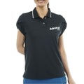 アドミラルゴルフ Admiral GOLF レディース カラタッチプラス フレンチスリーブポロシャツ ADLA631 ブラック