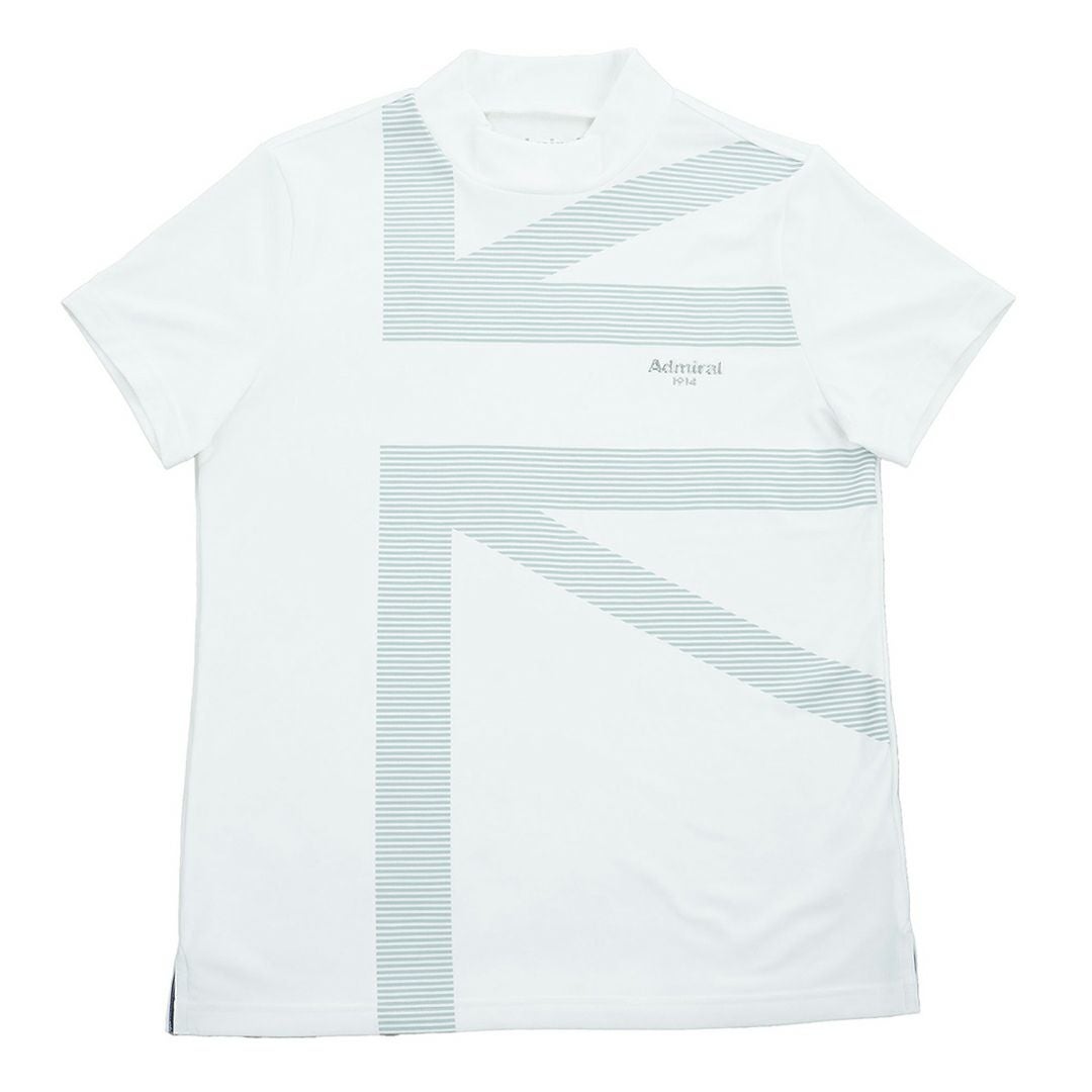 アドミラルゴルフ Admiral GOLF レディース カラタッチプラス UJモックネックシャツ ADLA632 ホワイト