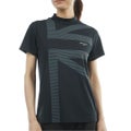 アドミラルゴルフ Admiral GOLF レディース カラタッチプラス UJモックネックシャツ ADLA632 ブラック