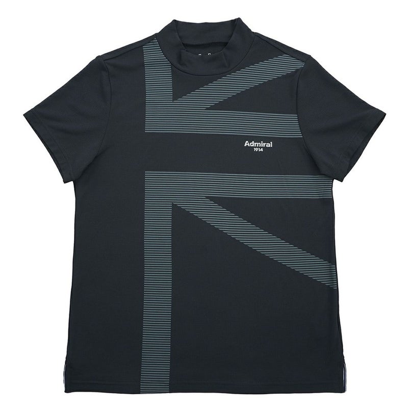 アドミラルゴルフ Admiral GOLF レディース カラタッチプラス UJモックネックシャツ ADLA632 ブラック