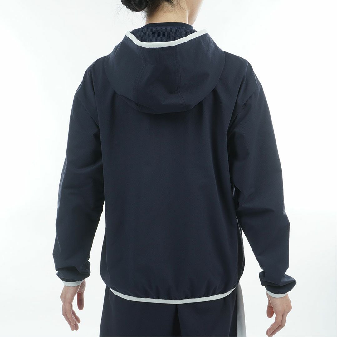 TommyHilfigerGolf トミーヒルフィガーゴルフ レディース ゴルフウェア 長袖 ウィンドジャケット ネイビー 詳細3