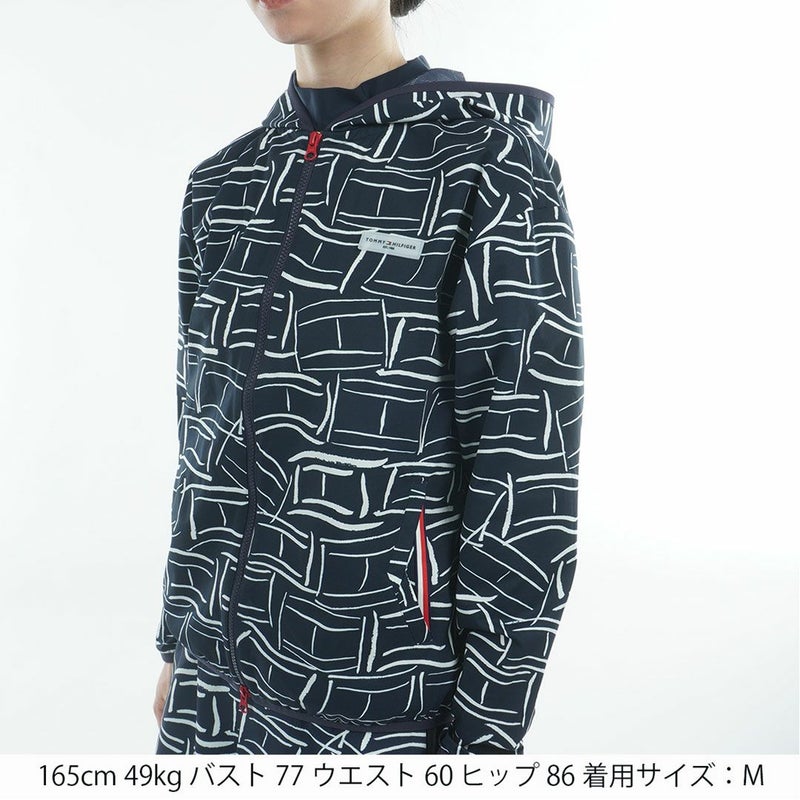 TommyHilfigerGolf トミーヒルフィガーゴルフ レディース ゴルフウェア 長袖 ウィンドジャケット マルチ 詳細2
