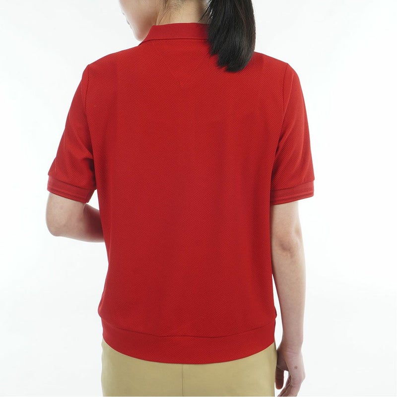 TommyHilfigerGolf トミーヒルフィガーゴルフ レディース 半袖ポロシャツ レッド 詳細3
