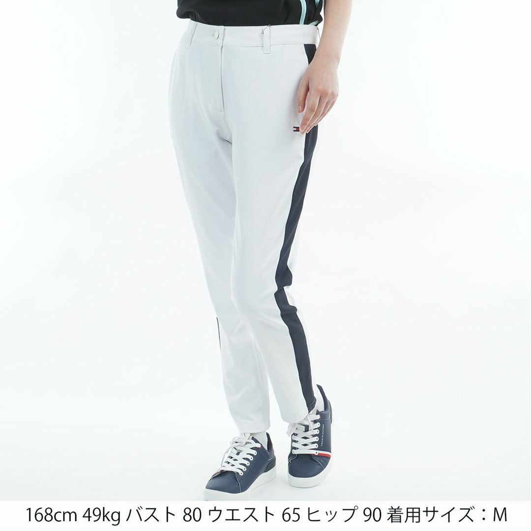 TommyHilfigerGolf トミーヒルフィガーゴルフ レディース ゴルフウェア 九分丈パンツ ホワイト 詳細2