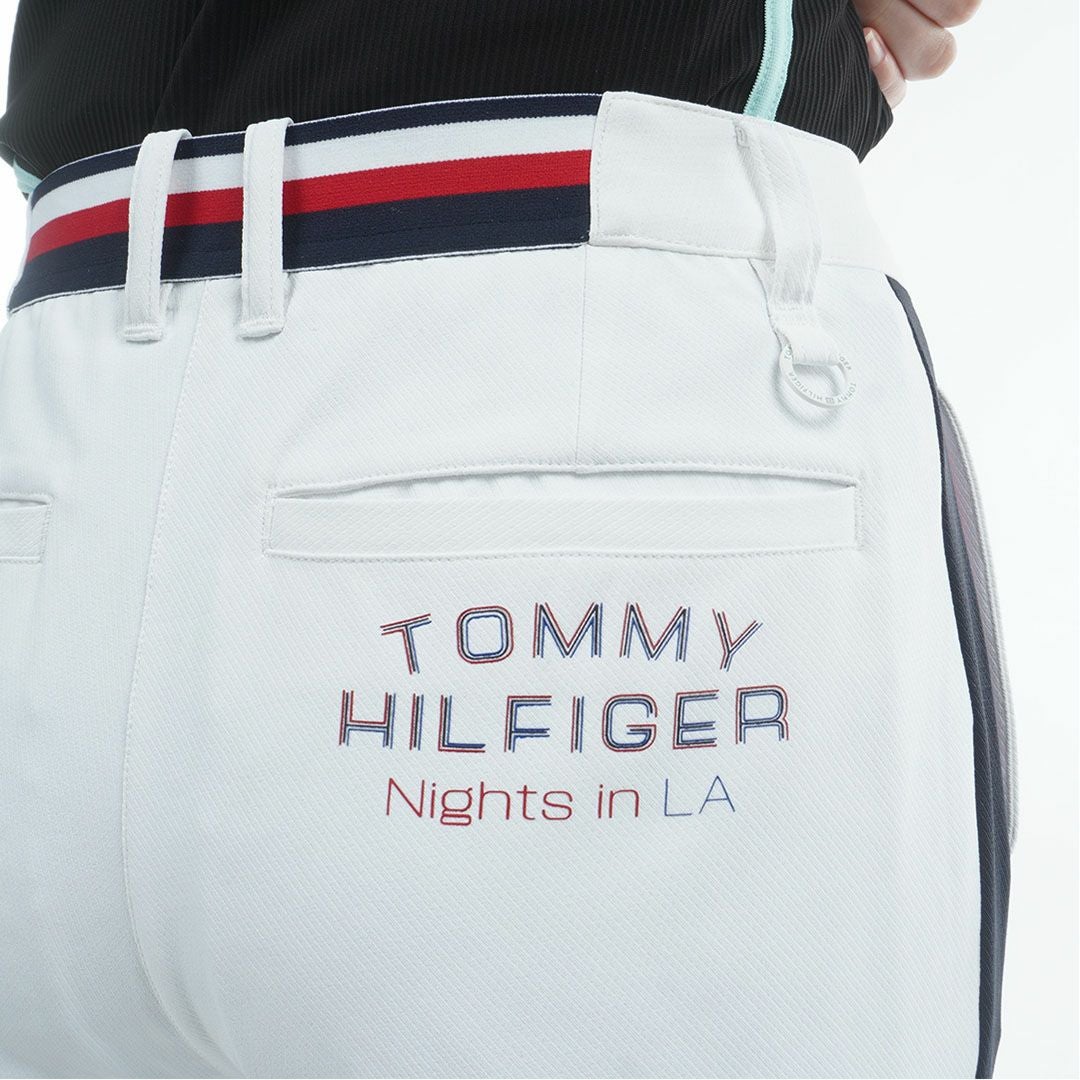 TommyHilfigerGolf トミーヒルフィガーゴルフ レディース ゴルフウェア 九分丈パンツ ホワイト 詳細7