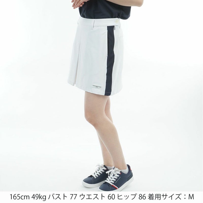 TommyHilfigerGolf トミーヒルフィガーゴルフ レディース ゴルフウェア スカート ホワイト 詳細2