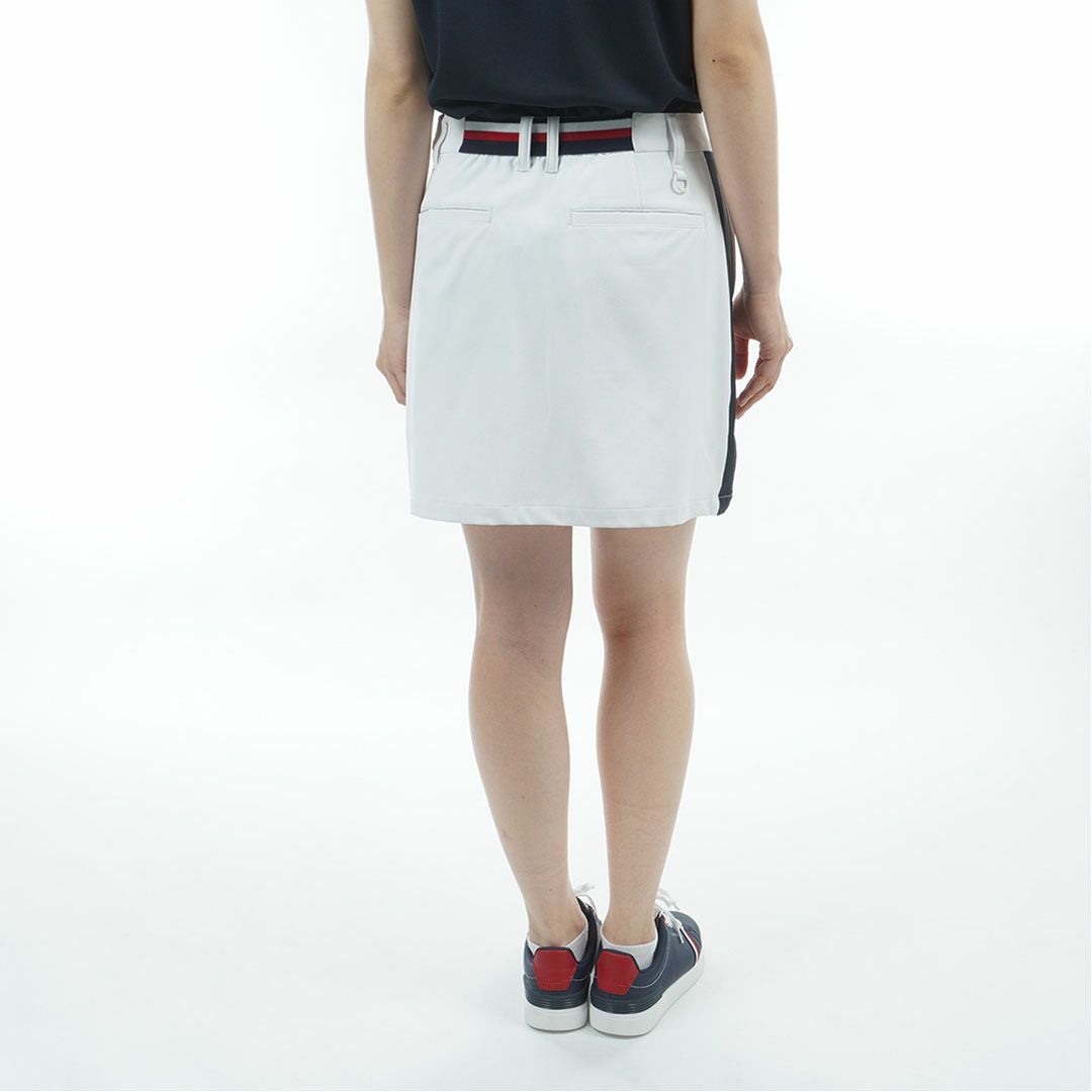 TommyHilfigerGolf トミーヒルフィガーゴルフ レディース ゴルフウェア スカート ホワイト 詳細3