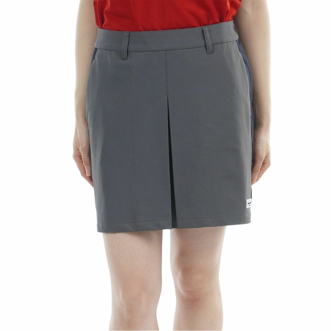 TommyHilfigerGolf トミーヒルフィガーゴルフ レディース ゴルフウェア スカート チャコールグレー 詳細1