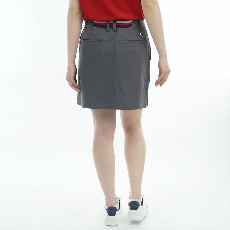 TommyHilfigerGolf トミーヒルフィガーゴルフ レディース ゴルフウェア スカート チャコールグレー 詳細3