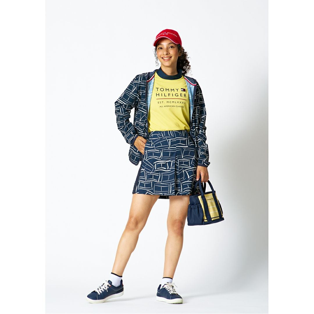 TommyHilfigerGolf トミーヒルフィガーゴルフ レディース ゴルフウェア スカートマルチ モデル着用1