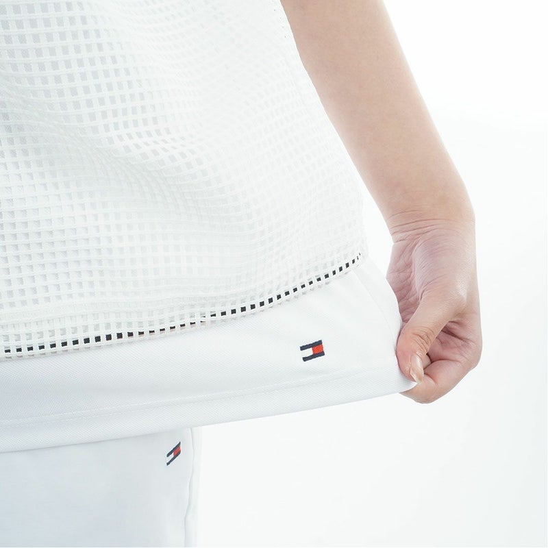 TommyHilfigerGolf トミーヒルフィガーゴルフ レディース モックネックシャツ ホワイト 詳細6