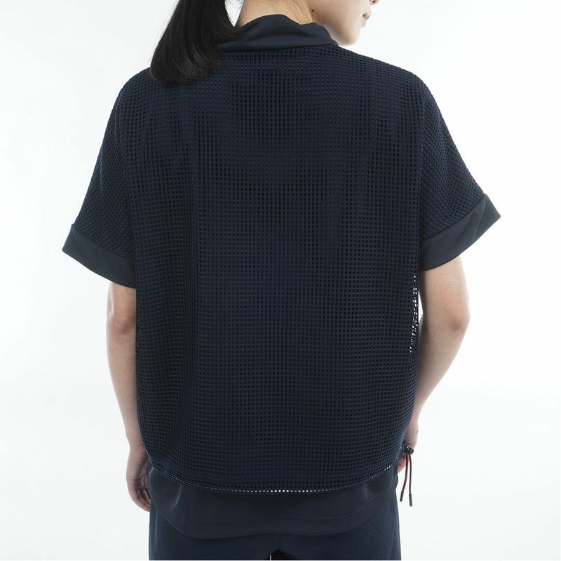 TommyHilfigerGolf トミーヒルフィガーゴルフ レディース モックネックシャツ ネイビー 詳細3