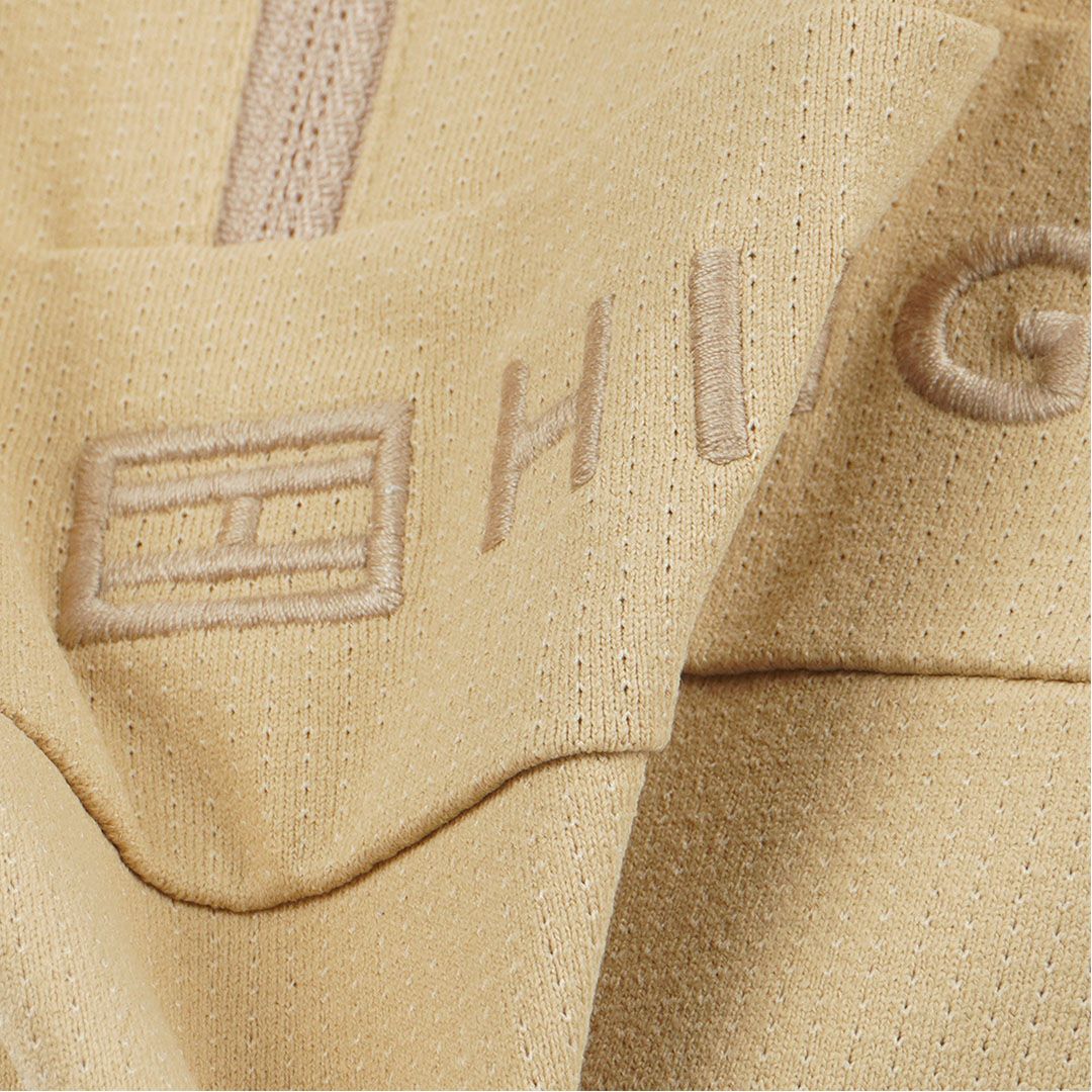 TommyHilfigerGolf トミーヒルフィガーゴルフ レディース ウィンドプルオーバー 半袖 サンドベージュ 詳細9