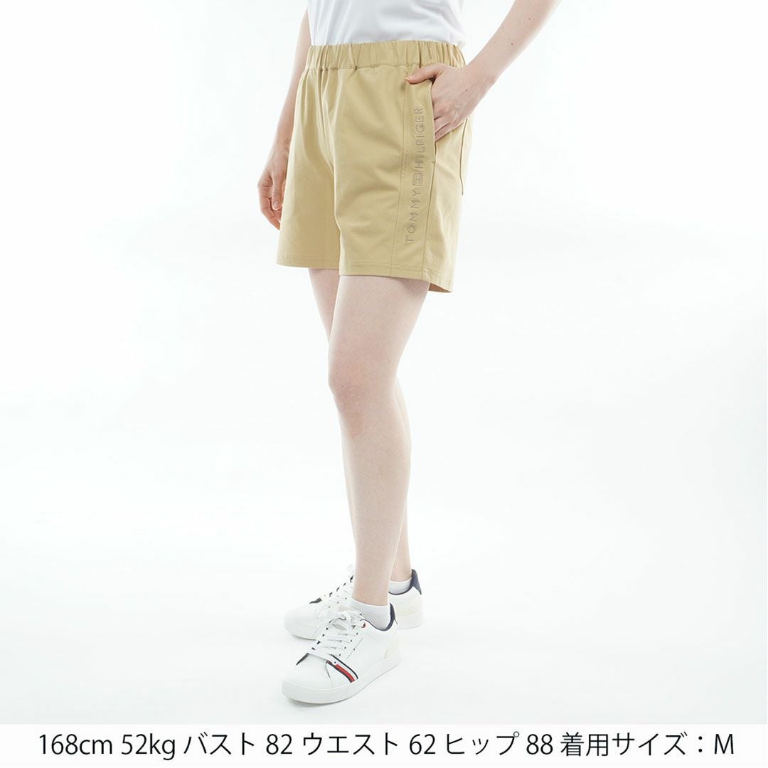 トミー ヒルフィガー ゴルフ]レディース メッシュ ハーフパンツ