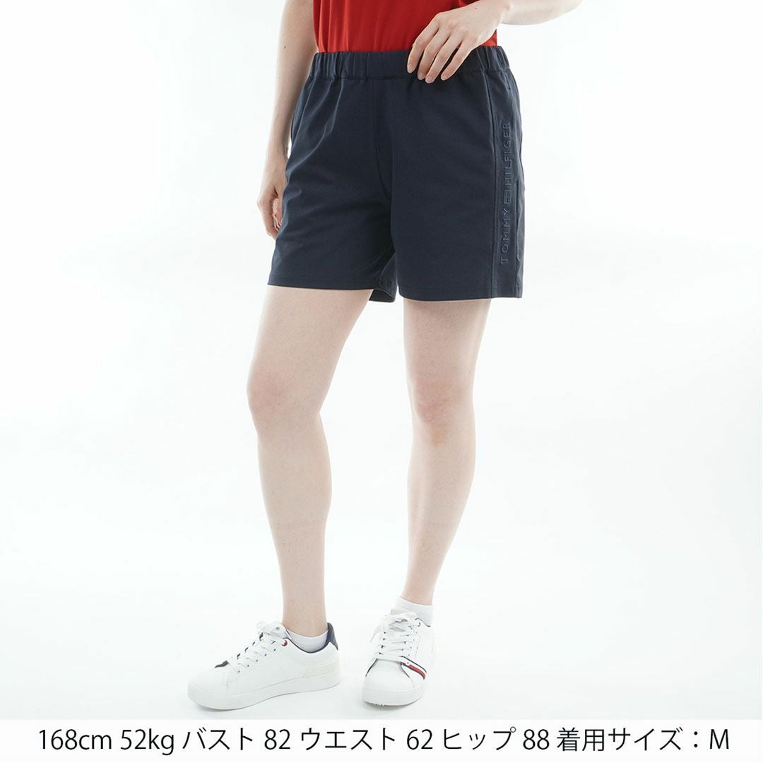 トミー ヒルフィガー ゴルフ]レディース メッシュ ハーフパンツ