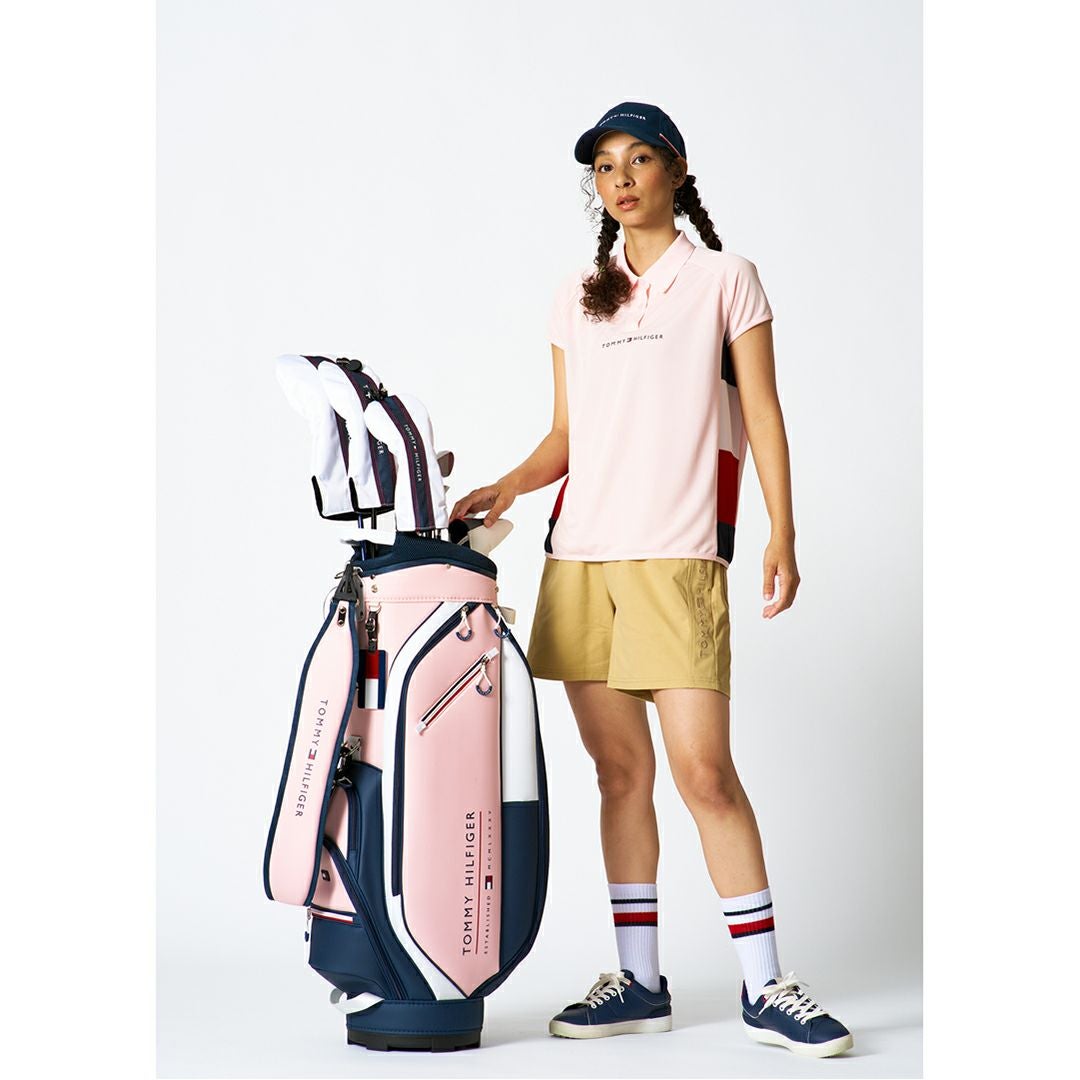 トミー ヒルフィガー ゴルフ]レディース メッシュ ハーフパンツ