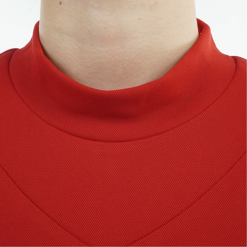 TommyHilfigerGolf トミーヒルフィガーゴルフ レディース モックネックシャツ 半袖 レッド 詳細7