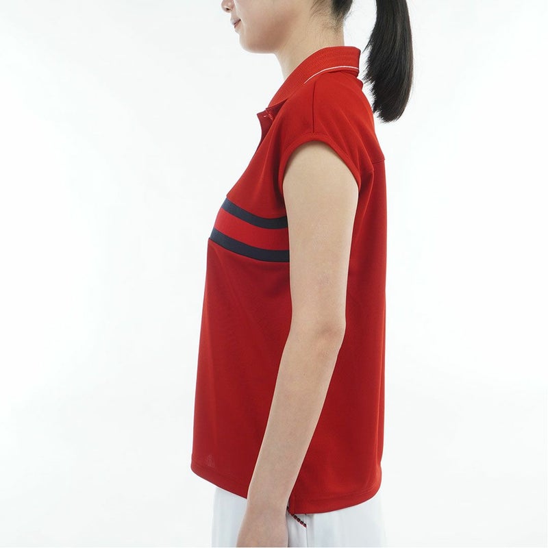 TommyHilfigerGolf トミーヒルフィガーゴルフ レディース ポロシャツ 半袖 レッド 詳細3