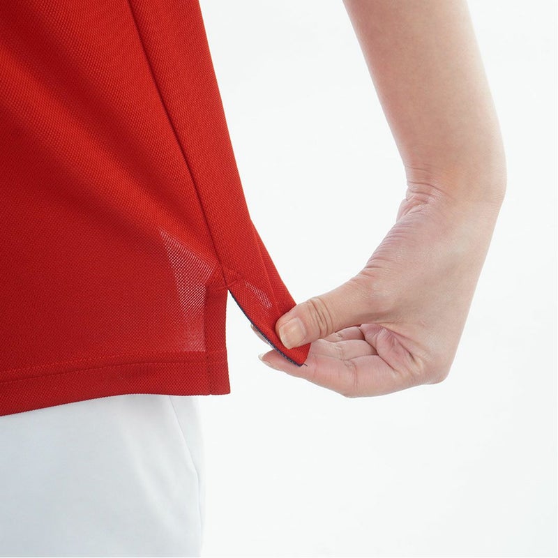 TommyHilfigerGolf トミーヒルフィガーゴルフ レディース ポロシャツ 半袖 レッド 詳細6
