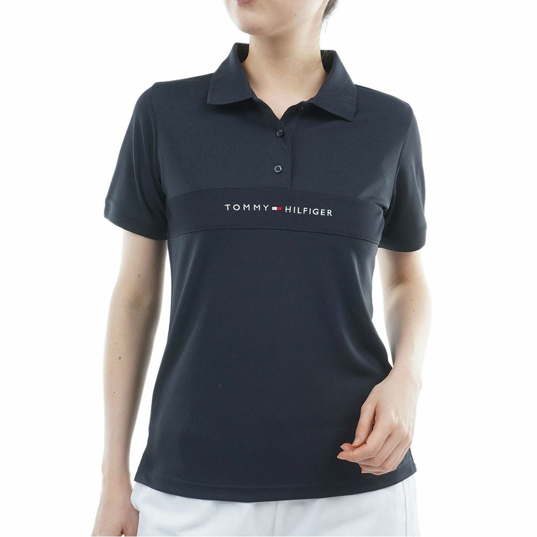 トミー ヒルフィガー ゴルフ]レディース スタンダード ロゴポロシャツ
