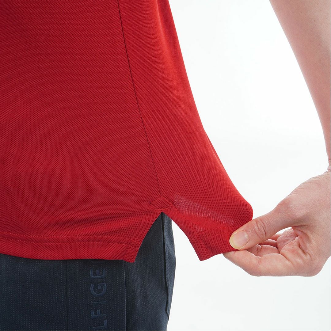 TommyHilfigerGolf トミーヒルフィガーゴルフ レディース ポロシャツ 半袖 レッド 詳細6