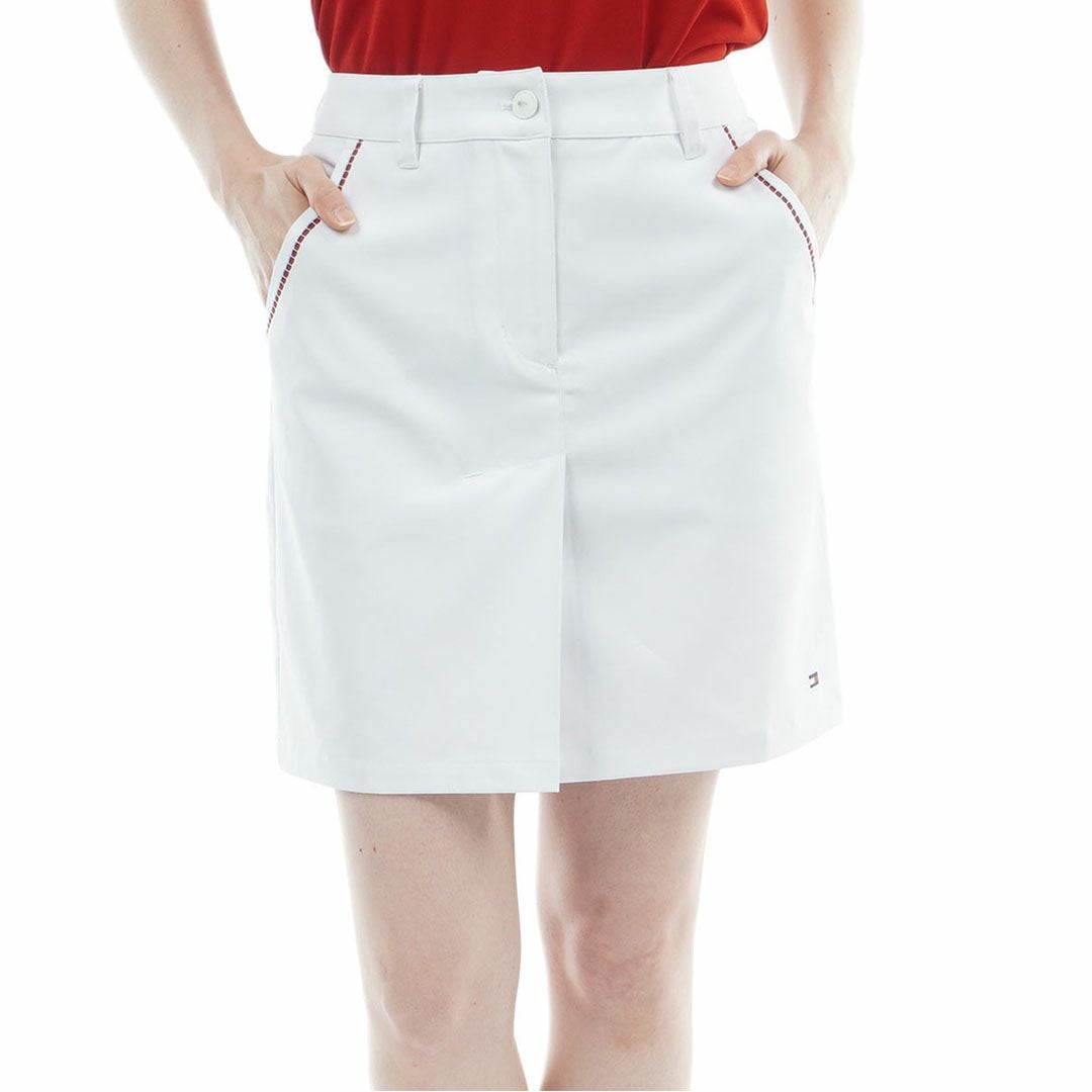 TommyHilfigerGolf トミーヒルフィガーゴルフ レディース スカート ホワイト 詳細1