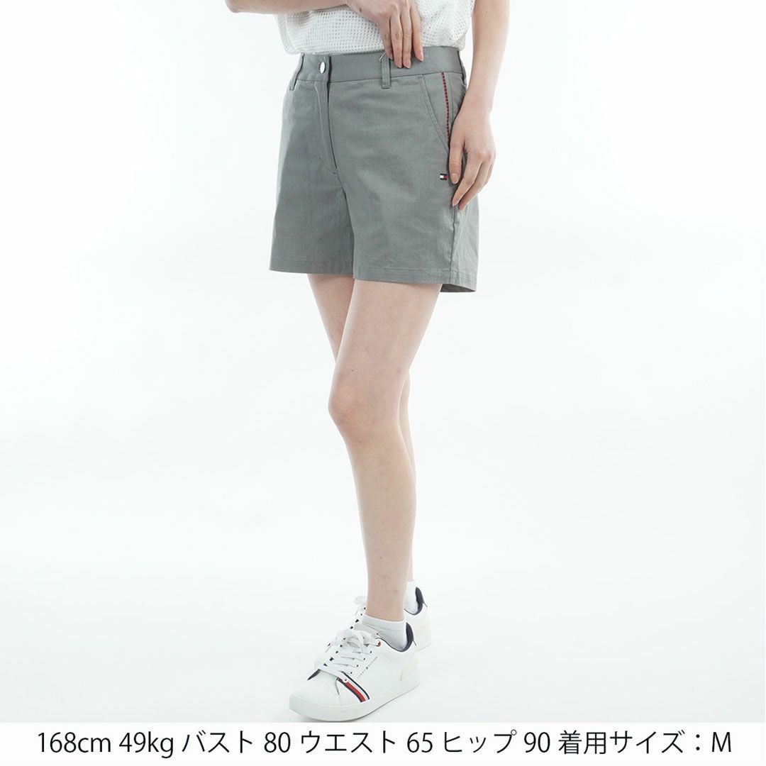 TommyHilfigerGolf トミーヒルフィガーゴルフ レディース ショートパンツ グレー 詳細2