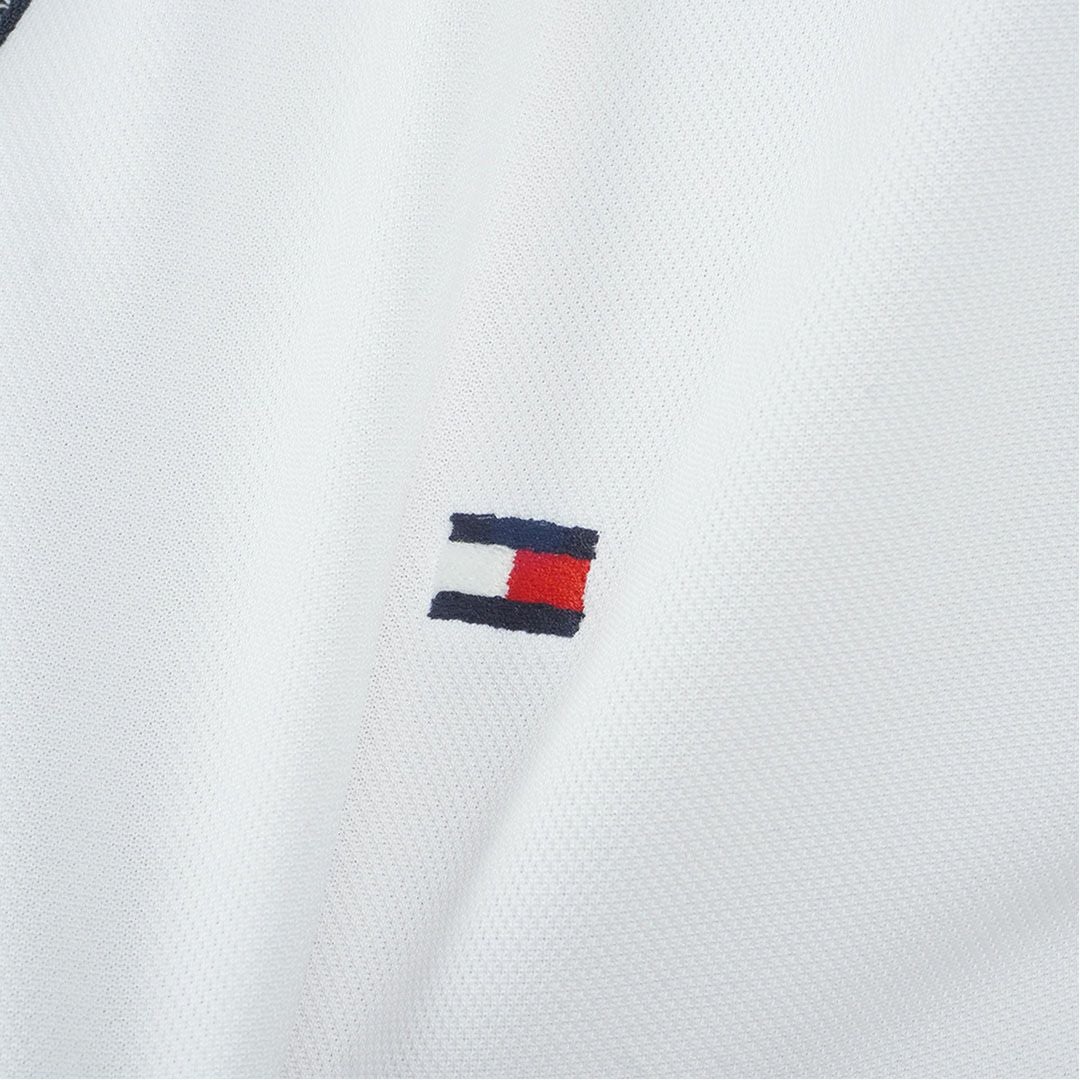 トミーヒルフィガーゴルフ Tommy Hilfiger Golf レディース 半袖 ポロシャツ THLA615 ホワイト 詳細8