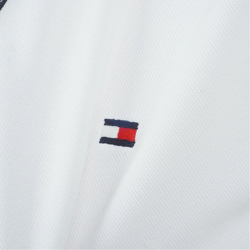 トミーヒルフィガーゴルフ Tommy Hilfiger Golf レディース 半袖 ポロシャツ THLA615 ホワイト 詳細8