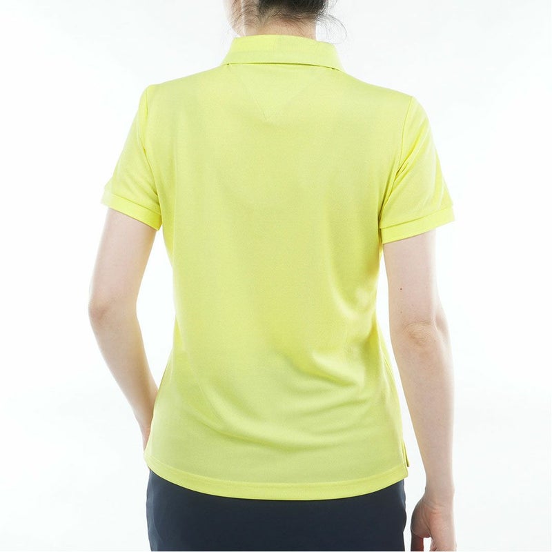 トミーヒルフィガーゴルフ Tommy Hilfiger Golf レディース 半袖 ポロシャツ THLA615 イエロー 詳細2