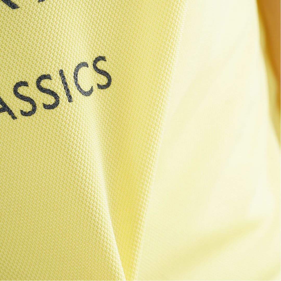 トミーヒルフィガーゴルフ Tommy Hilfiger Golf レディース 半袖 モックネックシャツ THLA616 イエロー 詳細5