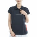 トミーヒルフィガーゴルフ Tommy Hilfiger Golf レディース 半袖ポロシャツ THLA617 ネイビー