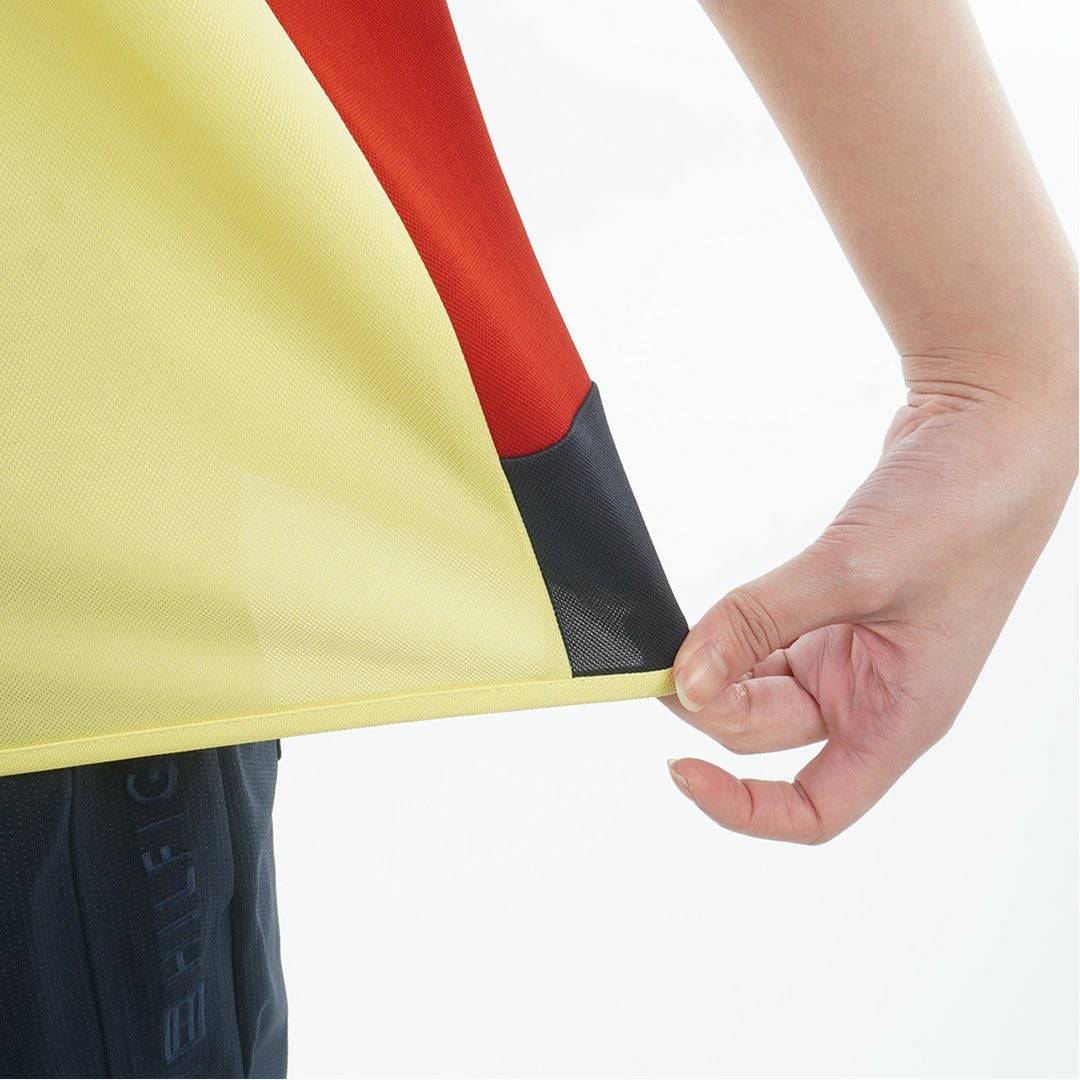 トミーヒルフィガーゴルフ Tommy Hilfiger Golf レディース 半袖ポロシャツ THLA617 イエロー 詳細5