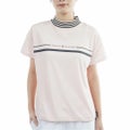 トミーヒルフィガーゴルフ Tommy Hilfiger Golf レディース 半袖 モックネックシャツ ピンク